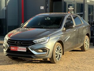 2026 Lada (ВАЗ) Vesta I Рестайлинг (NG), серый, 1890000 рублей, вид 4