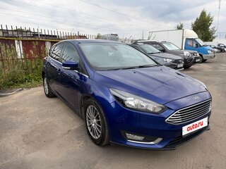 2015 Ford Focus III Рестайлинг, синий, 800000 рублей, вид 3