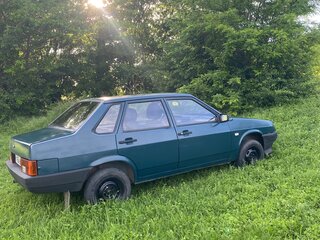 1999 Lada (ВАЗ) 21099, зелёный, 90000 рублей, вид 1