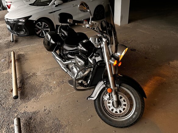 2008 Suzuki Boulevard C50, чёрный, 699000 рублей - вид 4