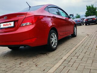 2015 Hyundai Solaris I Рестайлинг, красный, 950000 рублей, вид 4