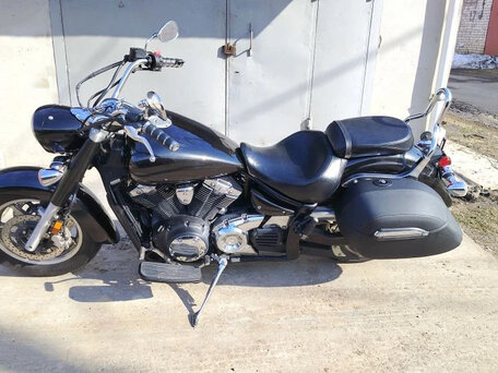 2012 Yamaha XVS1300, чёрный, 670000 рублей, вид 2