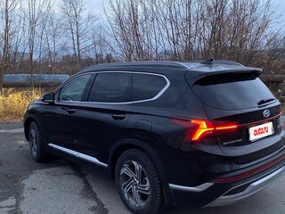 2021 Hyundai Santa Fe IV Рестайлинг, чёрный, 3200000 рублей, вид 3