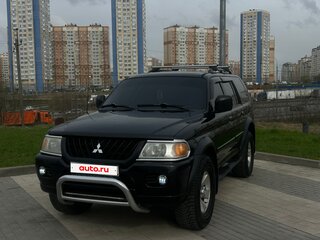 2002 Mitsubishi Montero Sport I, чёрный, 530000 рублей, вид 4