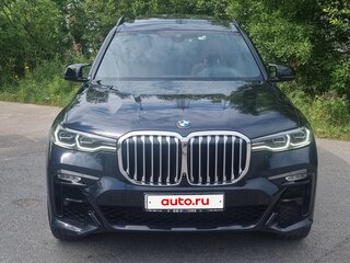 2019 BMW X7 40i I (G07), синий, 6500000 рублей, вид 2