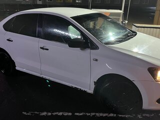 2012 Volkswagen Polo V, белый, 410000 рублей, вид 3