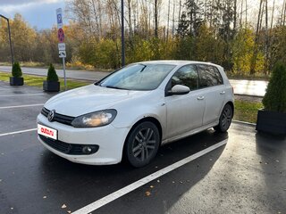 2012 Volkswagen Golf VI, белый, 890000 рублей, вид 1