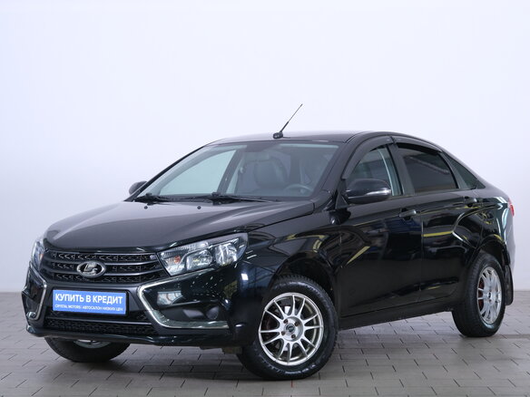 2020 Lada (ВАЗ) Vesta I, чёрный - вид 2