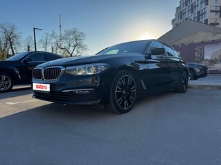 2018 BMW 5 серии 520i VII (G30/G31/G38), чёрный, 2300000 рублей, вид 1