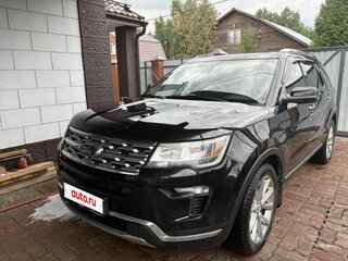 2018 Ford Explorer V Рестайлинг 2, чёрный, 3200000 рублей, вид 1