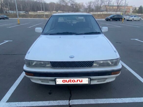 1989 Toyota Sprinter VI (E90), белый, 95000 рублей - вид 1