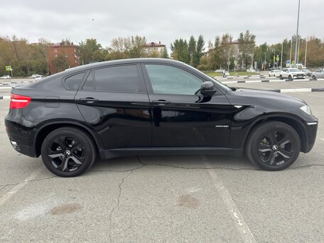 2009 BMW X6 35i 6-speed I (E71), чёрный, 1850000 рублей, вид 4