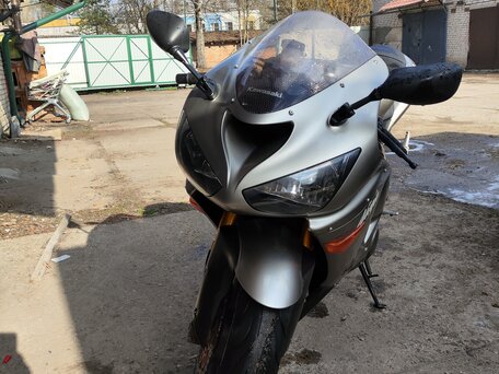 2005 Kawasaki ZX-6 Ninja, золотистый, 460000 рублей, вид 4