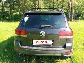 2009 Volkswagen Touareg I Рестайлинг, чёрный, 1350000 рублей, вид 4