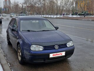 2002 Volkswagen Golf IV, синий, 299999 рублей, вид 2