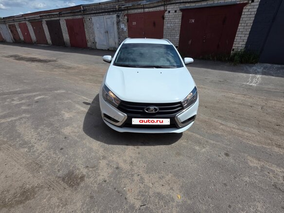 2018 Lada (ВАЗ) Vesta SW I, белый, 1000050 рублей - вид 1