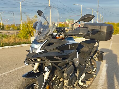 2020 Voge 500DS Adventure, чёрный, 475000 рублей, вид 4