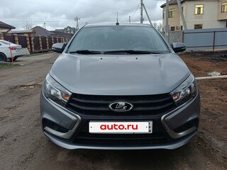 2017 Lada (ВАЗ) Vesta I, серый, 850000 рублей, вид 4