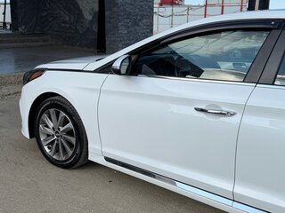 2015 Hyundai Sonata VII (LF), белый, 1400000 рублей, вид 4