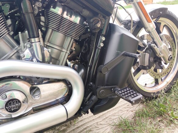 2012 Harley-Davidson V-Rod Muscle, чёрный, 1190000 рублей - вид 20