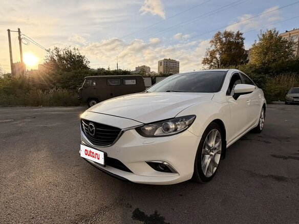 2013 Mazda 6 III (GJ), белый - вид 2