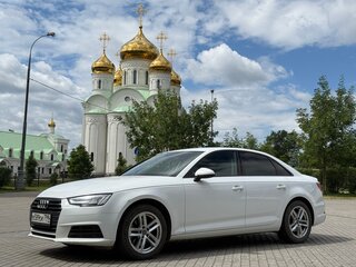 2019 Audi A4 V (B9), белый, 1890000 рублей, вид 2