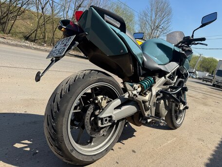 2009 Aprilia SL 750 Shiver, серебристый, 360000 рублей, вид 4