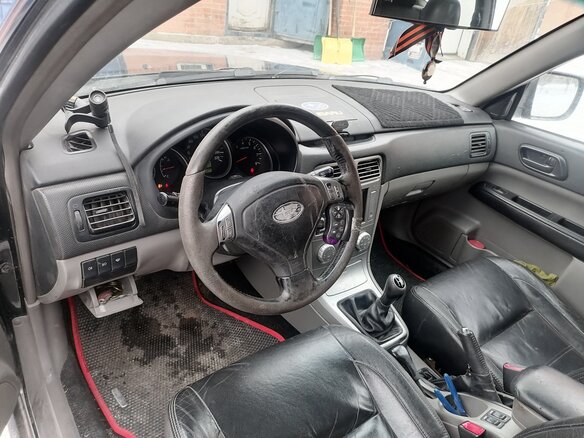 2007 Subaru Forester II Рестайлинг, чёрный, 850000 рублей - вид 8