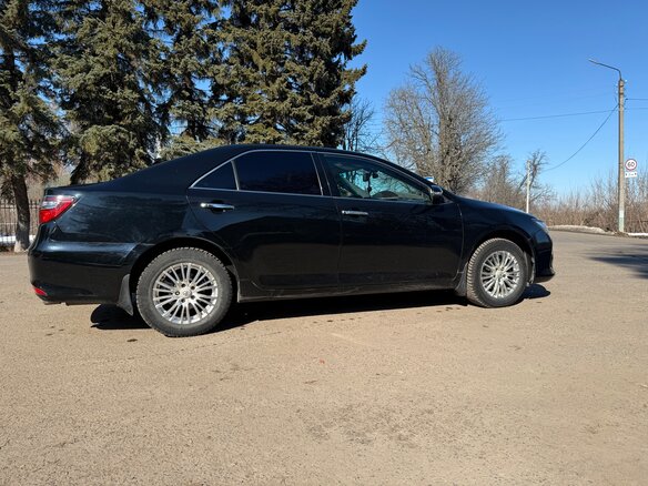 2014 Toyota Camry VII (XV50), чёрный, 2250000 рублей - вид 6