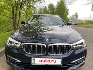 2017 BMW 5 серии 525d VII (G30/G31/G38), синий, 2297726 рублей, вид 2