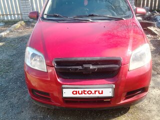 2009 Chevrolet Aveo I Рестайлинг, красный, 260000 рублей, вид 1