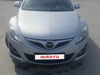 2010 Mazda 6 II (GH) Рестайлинг, серебристый, 950000 рублей, вид 1