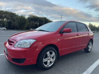 2005 Toyota Corolla IX (E120, E130) Рестайлинг, красный, 550000 рублей, вид 2
