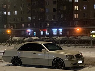 2001 Toyota Crown XI (S170), белый, 1400000 рублей, вид 5