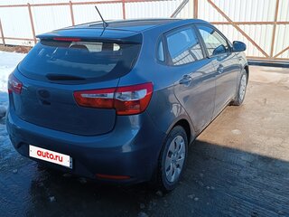 2012 Kia Rio III, голубой, 750000 рублей, вид 3
