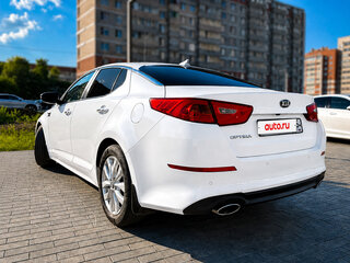 2015 Kia Optima III Рестайлинг, белый, 1490000 рублей, вид 5