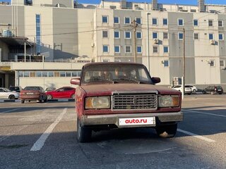 2004 Lada (ВАЗ) 2107, пурпурный, 50000 рублей, вид 2