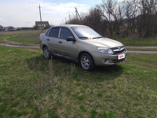 2012 Lada (ВАЗ) Granta I, серый, 420000 рублей, вид 3