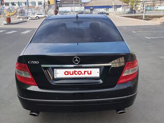 2007 Mercedes-Benz C-Класс 280 III (W204), чёрный, 900000 рублей, вид 4