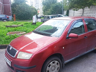 2006 Skoda Fabia I Рестайлинг, красный, 150000 рублей, вид 2