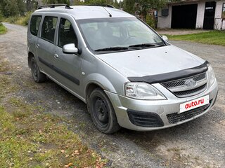 2014 Lada (ВАЗ) Largus I, серебристый, 380000 рублей, вид 3