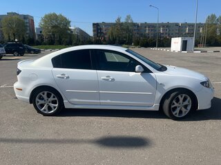 2008 Mazda 3 I (BK) Рестайлинг, белый, 750000 рублей, вид 2