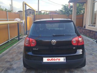 2007 Volkswagen Golf V, чёрный, 550000 рублей, вид 5