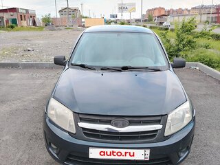 2012 Lada (ВАЗ) Granta I, синий, 270000 рублей, вид 3