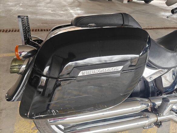 2012 Harley-Davidson Fat Boy, чёрный, 1150000 рублей - вид 9