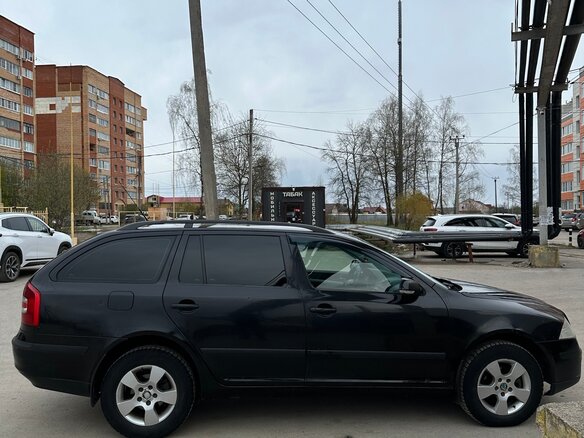 2007 Skoda Octavia II (A5), чёрный, 420000 рублей - вид 4