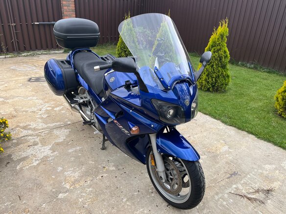 2004 Yamaha FJR1300, синий, 600000 рублей - вид 1