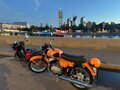 1980 CZ 350, оранжевый, 520000 рублей