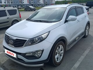 2013 Kia Sportage III, белый, 1095000 рублей, вид 1