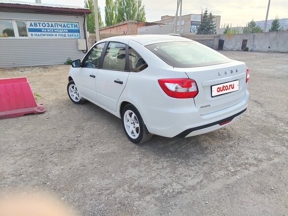 2019 Lada (ВАЗ) Granta I Рестайлинг, белый, 350000 рублей - вид 4